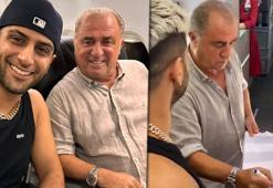 Fatih Terim'den Reynmen'e imzalı forma! 'Sıkıştığın zaman sat'