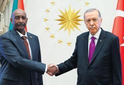 Erdoğan Sudanlı konuğunu ağırladı