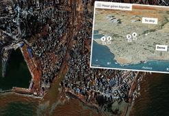 Haritadan silinen Derne'de 20 bin ölü! Barajlar sırayla patladı korkunç görüntüler