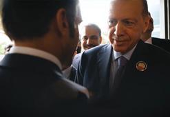 Erdoğan'dan Macron'a tek soru! Fransız lider görüntüyü bizzat paylaştı