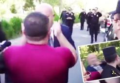 Kameralar önünde yumruk! Ermenistan karıştı