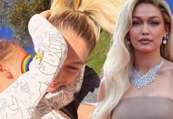 Gigi Hadid'den kızı Khai'ye İyi ki doğdun en yakın arkadaşım