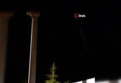 Elazığ semalarında ’Starlink’ uyduları görüldü