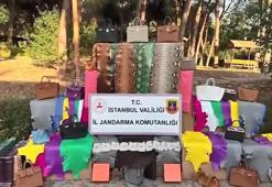 Timsah, deve kuşu ve yılan derileri... İstanbul'da şok baskın!