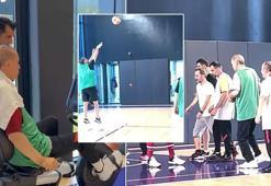 Hem sahada hem masada oyun kurucu! İşte Erdoğan'ın basketbol performansı