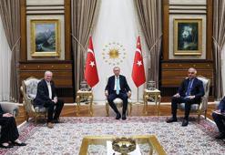 Cumhurbaşkanı Erdoğan'dan uzay mesaisi! Feichtinger'i Külliye'de kabul etti