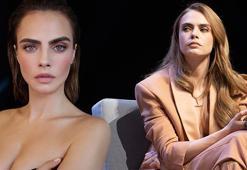 Ünlü model kolundaki dövmeyi göstermek için üstsüz poz verdi! Eleştiri yağdı