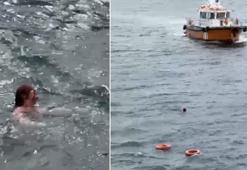 Kadıköy-Eminönü vapurunda bir yolcu denize düştü