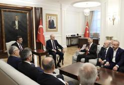 TBMM Başkanı Kurtulmuş, Bakan Yerlikaya'yı ziyaret etti