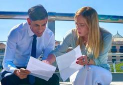 Meloni ve Sunak'tan insan kaçakçılığı çetelerini çökertmek mücadele sözü