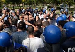 Diyarbakır'da gerginlik! Emniyet amirinden Yeşil Sol Parti milletvekiline: Saldırının sorumlusu kim?
