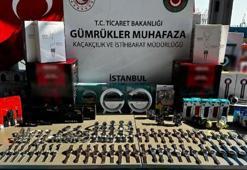 Çin'den geldiği tespit edildi! Kaçak elektronik eşya operasyonu