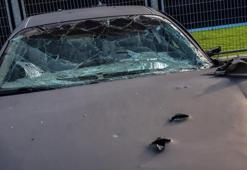 Hamas'ın baskın düzenlediği festival! Araçların hepsinde kurşun izleri görüldü