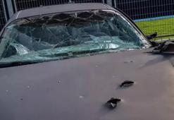 Hamas'ın baskın düzenlediği festival! Araçların hepsinde kurşun izleri görüldü