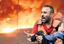 Benzersiz vahşet! İsrail uçakları hastane vurdu: 500 ölü