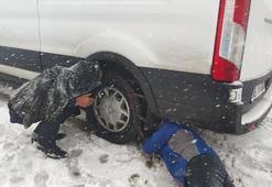 Bu görüntüler Türkiye'den! Dört ilde kar yağışı etkili oldu