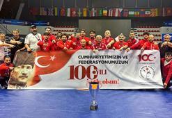 Milli güreşçi Muhammet Hamza Bakır tarihe geçti!