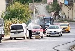 Devrilen kovandan çıkan arılar mahalleyi istila etti! Yaralananlar var