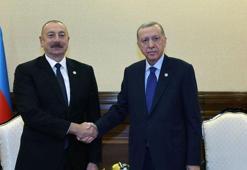 Gözler Astana'da! Cumhurbaşkanı Erdoğan, Aliyev ile görüştü