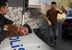 El sallayarak polise gelip teslim oldu: Bu kadar kovalamaya gerek yok