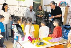 Okullarda, sıfır atık seferberliği