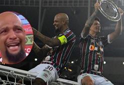 Güney Amerika'nın en büyüğü Fluminense! Melo gözyaşlarına hakim olamadı