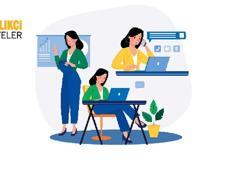 Kadın lider herkesten çok çalışıyor