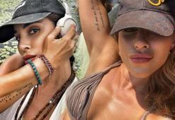 Irmak Ünal'dan bikinili kas şov!