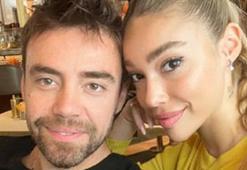 Murat Dalkılıç ile sevgilisi Eda Dora'dan romantik poz