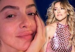Hadise'nin makyajsız pozları olay oldu