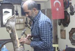 Gören gözlerine inanamıyor! Ahşap sanat eserine dönüşüyor