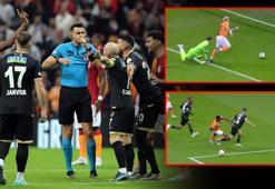 Galatasaray - Alanyaspor maçında tartışma yaratan pozisyon! 'Gol olsa kaos çıkacak'