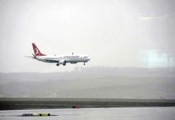 Fırtına alarmı: THY 56 seferi iptal etti