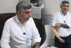 Sağ eli ampute edilen memurdan arkadaşlarına 'pes etmeyin' çağrısı
