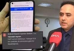 Önce mesaj sonra deprem: Bursa'dakilere 7 saniye, İstanbul'dakilere 20 saniye önce