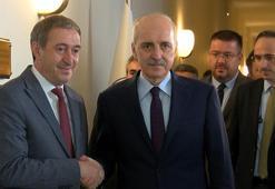 TBMM Başkanı Kurtulmuş, HEDEP grubunu ziyaret etti