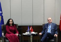 Cumhurbaşkanı Erdoğan, Kosovalı mevkidaşı ile görüştü
