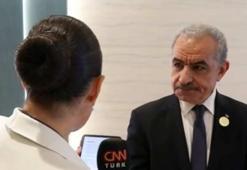 ABD'nin vetosuna Filistin Başbakanı'ndan CNN TÜRK'te sert tepki