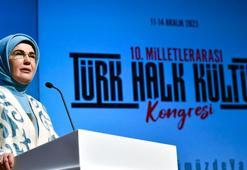 Emine Erdoğan'dan 'Türk Halk Kültürü Kongresi' paylaşımı! 'Sıfır Atık hareketi geleceğe ışık tutuyor'