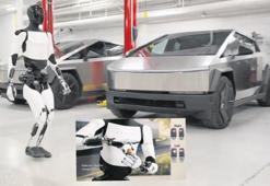 Tesla’nın ‘insansı’ robotu kilo verdi