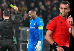 Avrupa Ligi'nde Atilla Karaoğlan az daha kural hatası yapıyordu!