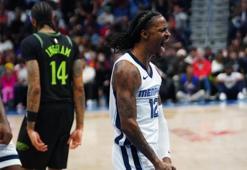 Ja Morant'in muhteşem geri dönüşü! Son saniye basketiyle Memphis'e galibiyeti getirdi