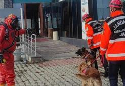Sarıkamış Kayak Merkezi'nde nefes kesen tatbikat