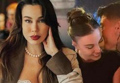 Esin Çepni kaleci sevgilisi Zafer Görgen ile önce paylaştı, sonra sildi!