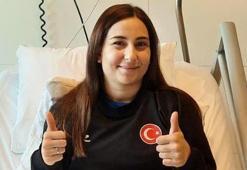 Milli Hentbolcu Beyza Karaçam ameliyat oldu!