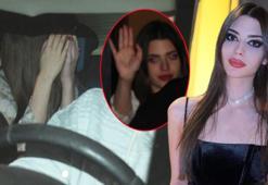 Derin Talu ile sevgilisinin panik anları! Biri yüzünü gizledi, diğeri gazetecileri videoya çekti