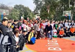 BİDEV'den Samandağ'a basketbol sahası!