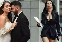 Ece Ronay gelinliğini çöpe attı!