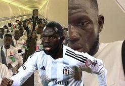 Süper Lig'in iki yıldızı ölümden döndü! Gambiya uçağında korku dolu anlar, Beşiktaş'tan açıklama geldi