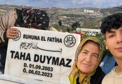 Depremde 2 kardeşi ile birlikle ölen Taha Duymaz'ın annesi: 'Mutfağında yatıyorum'